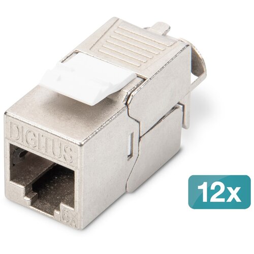 Digitus CAT 6A Keystone module, shielded, tool-free mounting connection - 12 pcs. Cijene