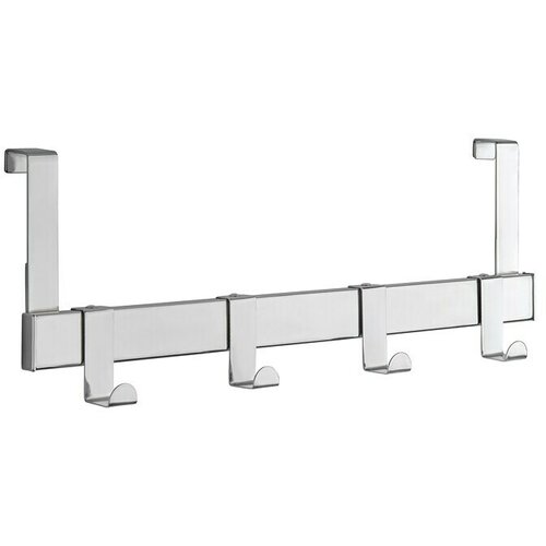 SIRO Vje&amp;scaron;alica za vrata (D x V: 404 x 51 mm, Broj kuka: 4 Kom., Kromirano) Slike