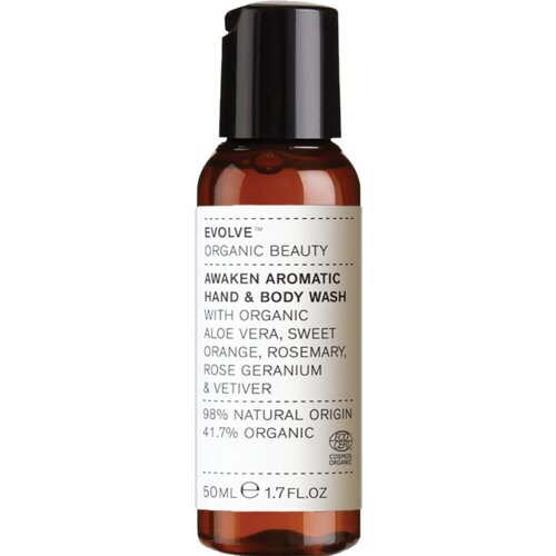 Evolve Organic Beauty Awaken Aromatic Hand & Body Wash - 50 ml Cene