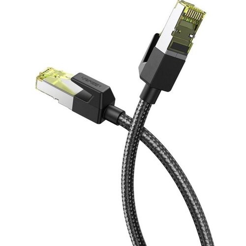 Ugreen UTP Cat7 shielded braided round cable with modular RJ45 Ethernet connector 5M Slike