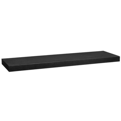 5five five zidna polica 80X23,5X3,8 cm mdf/drvo crna 138954A Slike