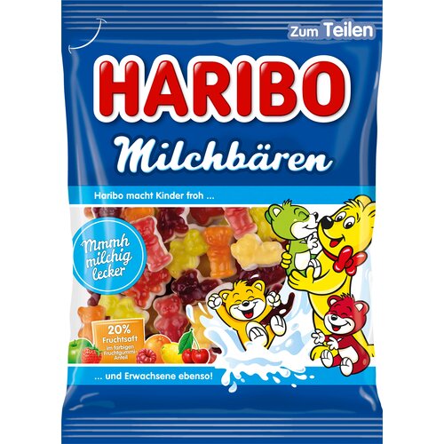 Haribo Mlečni medvedki - 160 g Cene