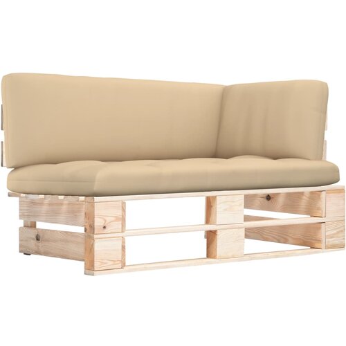  Kutna vrtna sofa od paleta od impregnirane borovine Cijene