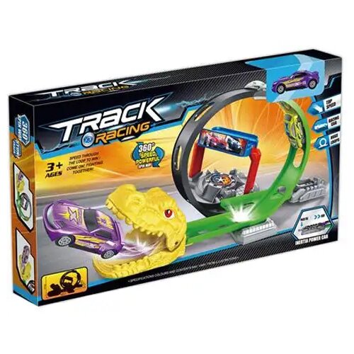 Magic Toys Dino katapult autoput set sa malim automobilom Cijene