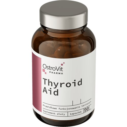 OSTROVIT pharma thyroid aid 90 kapsula - podr&amp;scaron;ka zdravlju &amp;scaron;titne žlezde Slike