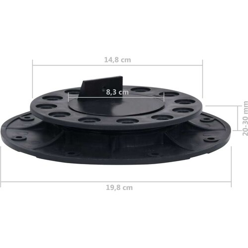  Podesive noge za trijem 10 kom 20 - 30 mm Slike