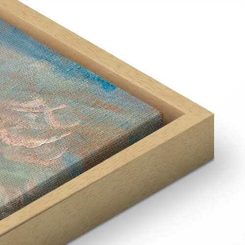  Slika - Claude Monet &amp;ndash; Spring 120x80 U prirodnom drvenom okviru Slike