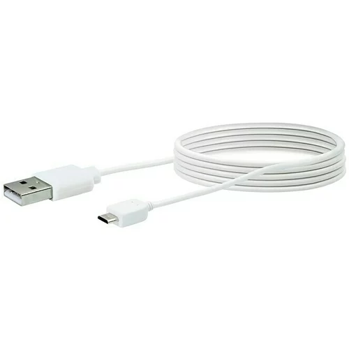 SCHWAIGER USB kabel za punjenje (Duljina: 2 m, USB A utikač, USB Micro-B utikač)