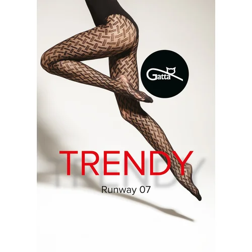 Gatta Runway 07 Tights Nero 3-4