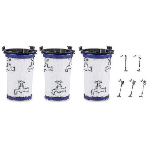 INORCO 3-delni filter dodatkov za sesalnik Združljiv z Rowenta Združljiv s Force 360 ​​​​X-parts, (21841745) Slike