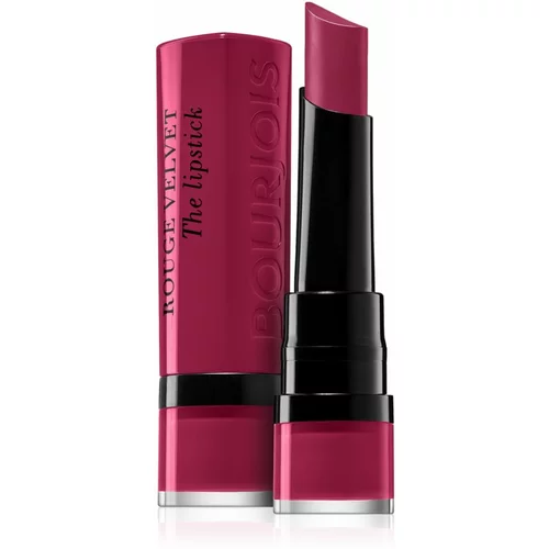Bourjois Rouge Velvet The Lipstick mat šminka 2,4 g odtenek 10 Magni-fig za ženske