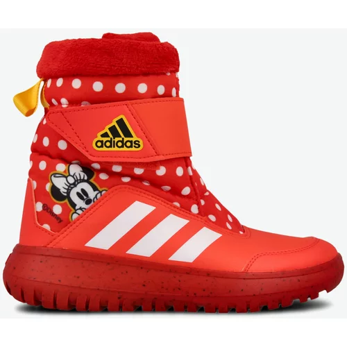 Adidas Škornji 'Minnie' rumena / svetlo rdeča / črna / bela