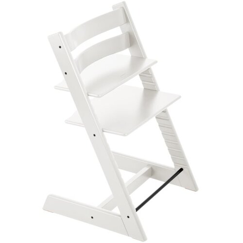 Stokke Drvena hranilica za decu Tripp Trapp, Bela Slike
