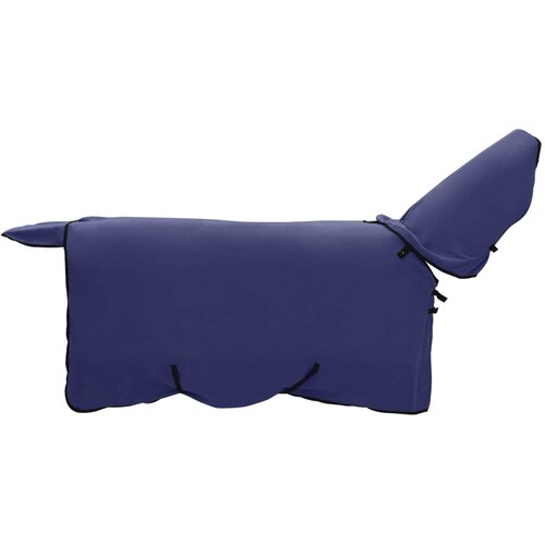 vidaXL Konjski pla&scaron;č Temno modra 105 cm Poliester, (5000288899) Cene
