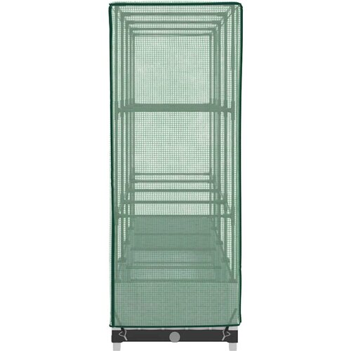  Povi&amp;scaron;ena gredica s pokrovom za staklenik 160 x 40 x 123 cm Slike