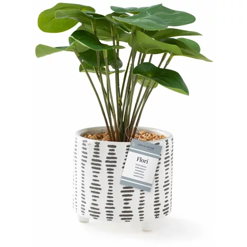 AmeliaHome Umjetna biljka (visina 23 cm) Flori Pilea –