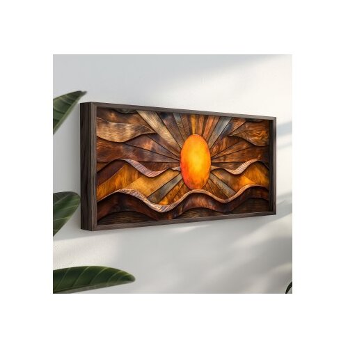 Wallity slika HUM035, 120x40x3,5cm Slike