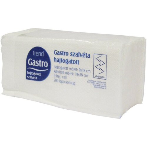  Gastro salveta bela 18x18cm 200/1 1sl (36 pak) Cene