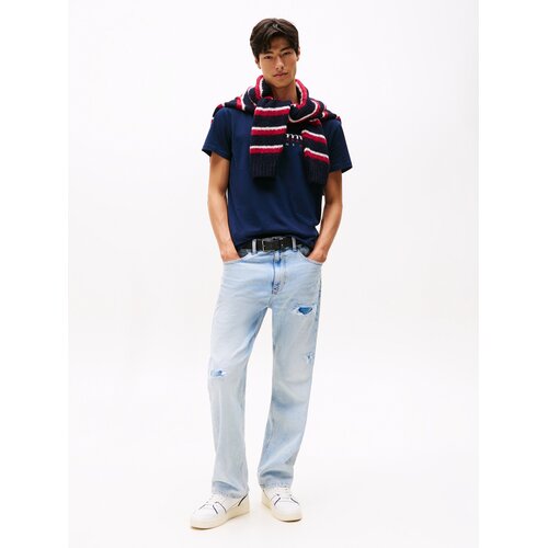 Tommy Jeans Majica mornarsko plava / crvena / bijela Slike