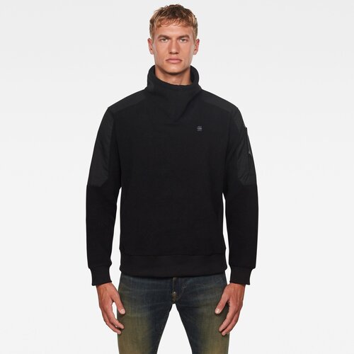 G-star Sweatshirt - Tech Fleece funnel zip sw l\s black Cene