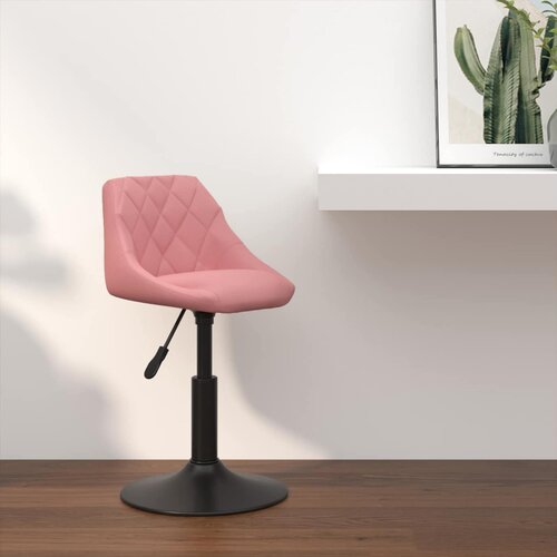 Barska stolica Ružičasta 46 x 44 x (62.5-77.5) cm Umjetna koža Cene