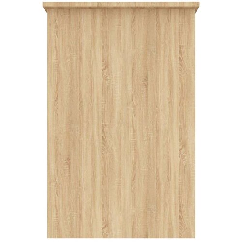 VidaXL Radni stol boja hrasta sonome 100 x 50 x 76 cm od iverice Slike