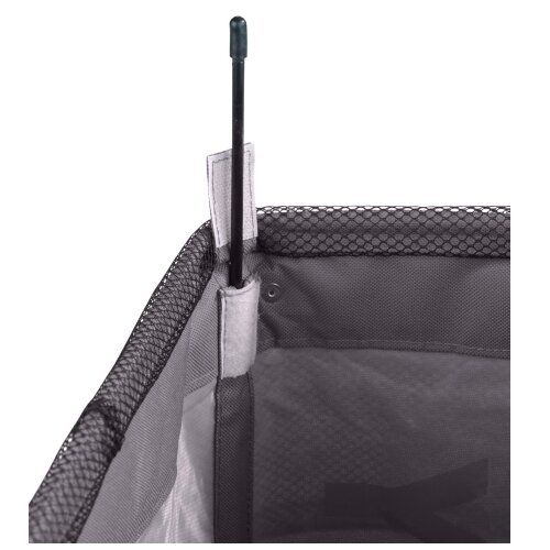 Wenko 3450112100 - Korpa za ve&amp;scaron; QUADRO 40x60 cm siva/crna Slike