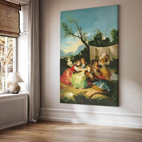  XXL slika - Francisco Goya &amp;ndash; The Washerwomen 113x170 Slike