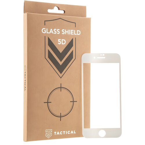 TACTICAL Glass Shield 5D staklo za Apple iPhone 7/iPhone 8/iPhone SE 2020/iPhone SE 2022 - Bijela KP25789 Cene