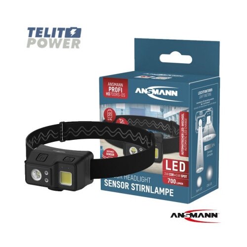 Ansmann HD700RS-DS punjiva čeona lampa &amp;ndash; 700 lm, IP65, senzor pokreta ( 4954 ) Slike