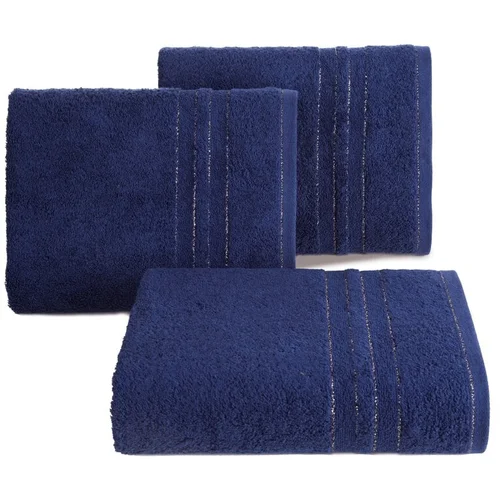 Eurofirany Unisex's Towel 427606 Navy Blue