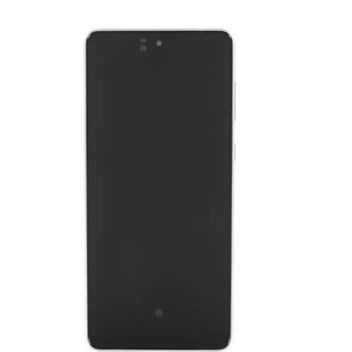 Samsung Steklo in LCD zaslon za Galaxy A73 5G / SM-A735, originalno, belo Slike
