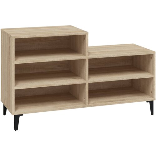 Maison Chic Omarica za obutev - Kopa za čevlje sonoma hrast 102x36x60 cm inženirski les, (21776464) Slike