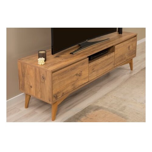 Hanah home TV ormarić Vina, 170x53x45 cm, Smeđa Slike