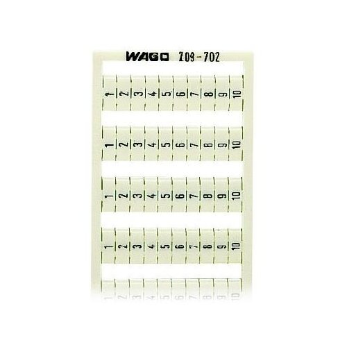 Wago GmbH & Co. KG Sistem za označevanje WSB S: 1-10 (10x) 209-702, (20999985) Cene