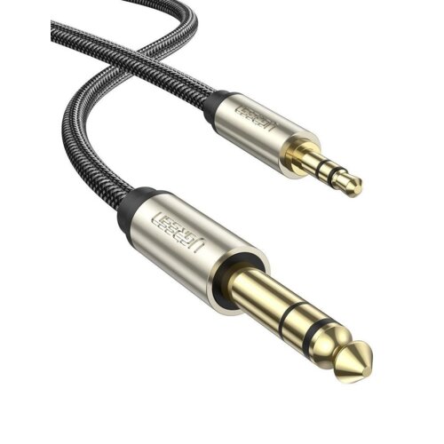 Ugreen 10625 avdio kabel 1 m 2 x 6.35mm 3.5mm Črna Slike