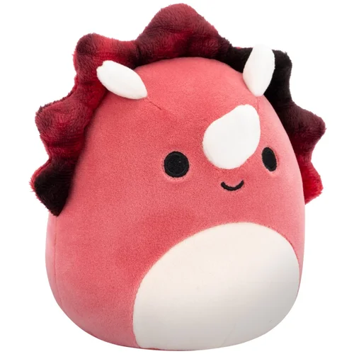 Squishmallows 12cm w20 - Tristan - crveni triceratops