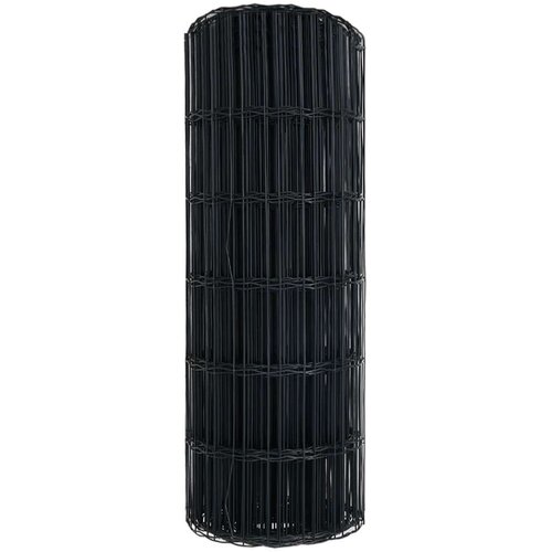 vidaXL Evropska ograja Siva 0.4x50 m Jeklo Cene