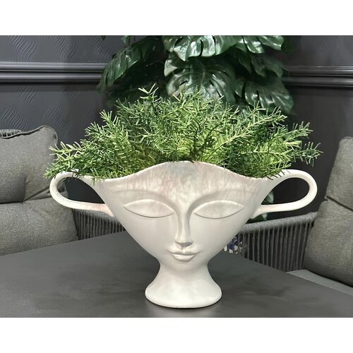 Aberto Design dekorativna figura CY0339, 28x50x18 cm, bež Slike
