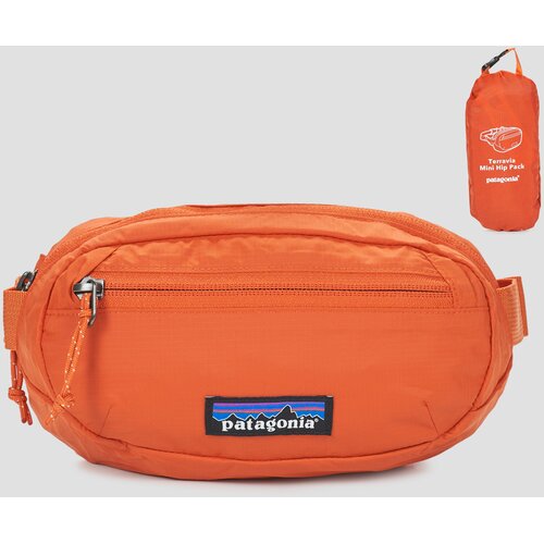 Patagonia Torbice za okrog pasu TERRAVIA MINI HIP PACK Oranžna Cene