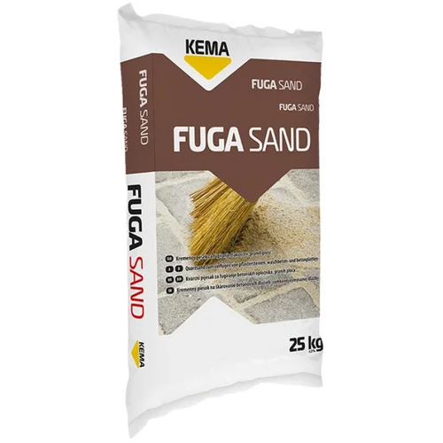 KEMA Kremenov pesek za fugiranje Kema Fuga Sand 200 (25 kg)