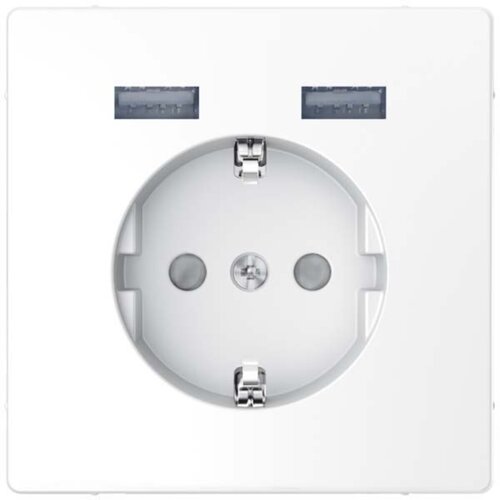 Merten SCHUKO vtičnica s polnilnikom USB anth MEG2366-6034, (21225425) Cene