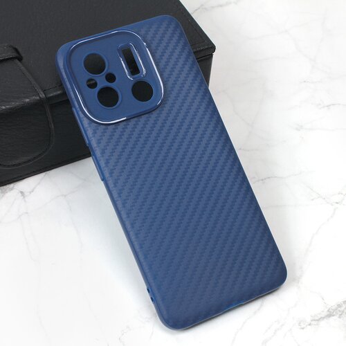 Torbica carbon stripe za xiaomi redmi 12C plava Slike