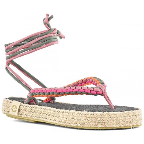 Nalho Sandali & Odprti čevlji NEO MEDHA SANDAL WITH CROCHET UPPER Rožnata Cene