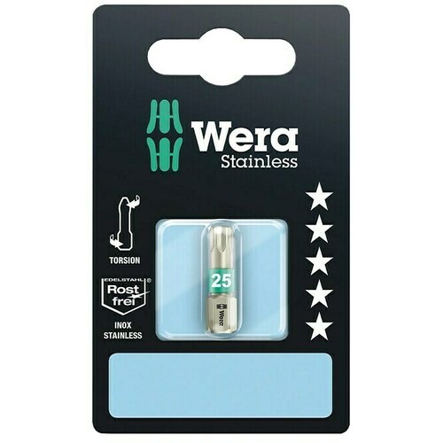 Wera Bit 3867/1 legirano jeklo (TX 25, 25 mm) Slike