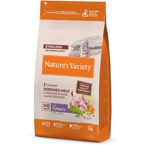 Nature's Variety Original No Grain Sterlised Adult puretina - 3 kg Cijene