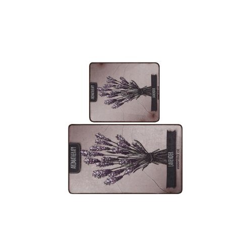  Smell multicolor bathmat set (2 pieces) Slike
