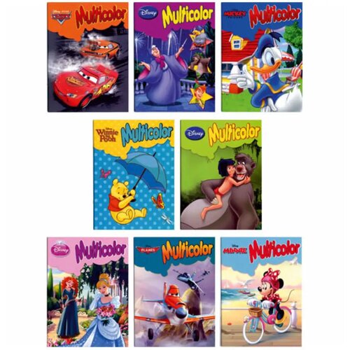 Luna disney+ bojanka u vi&scaron;e varijanti A4 formata Cijene