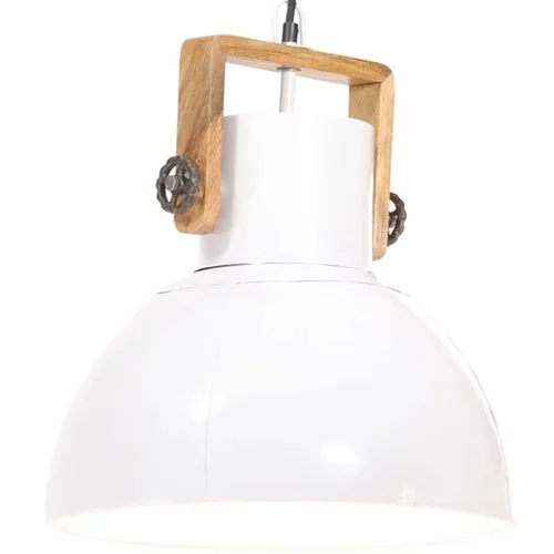  Industrijska viseča svetilka 25 W bela okrogla 40 cm E27