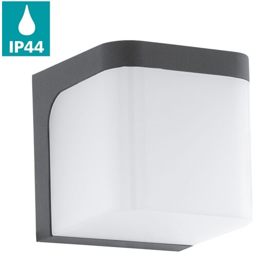  Jorba vanjska zidna/1, led, 6w, alu gus/crna Cene